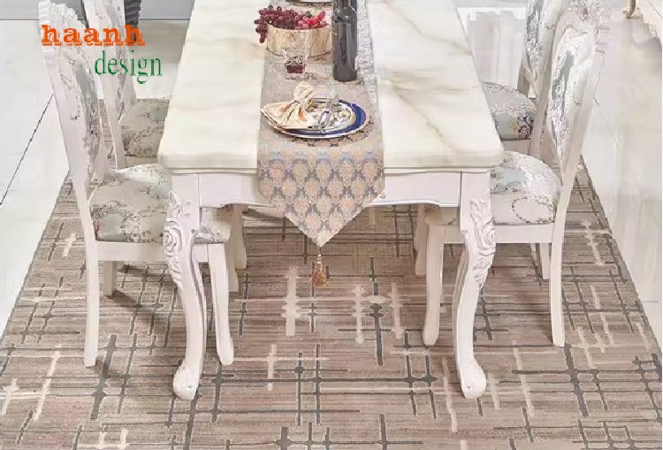 Bàn ghế ăn tân cổ điển