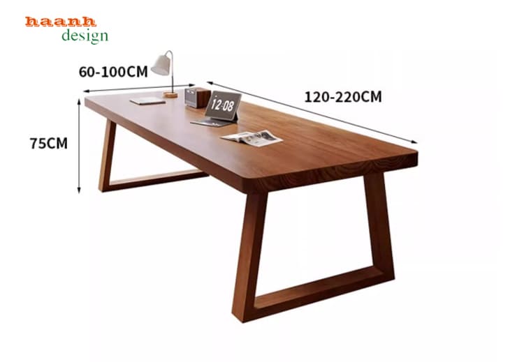 bàn hội thảo gỗ tự nhiên cao cấp phòng họp