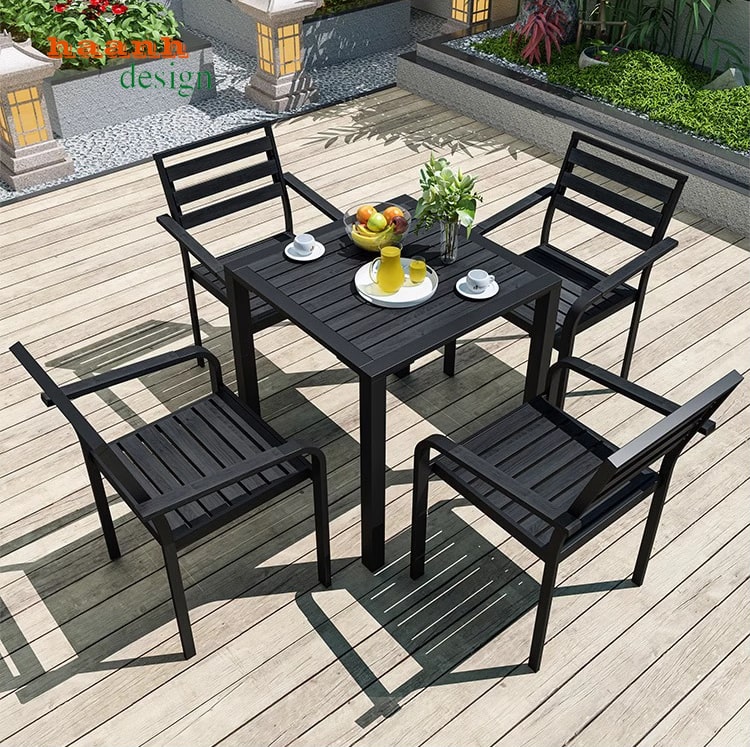 bàn ghế sắt sân vườn