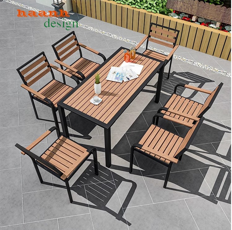 bàn ghế sắt sơn tĩnh điện