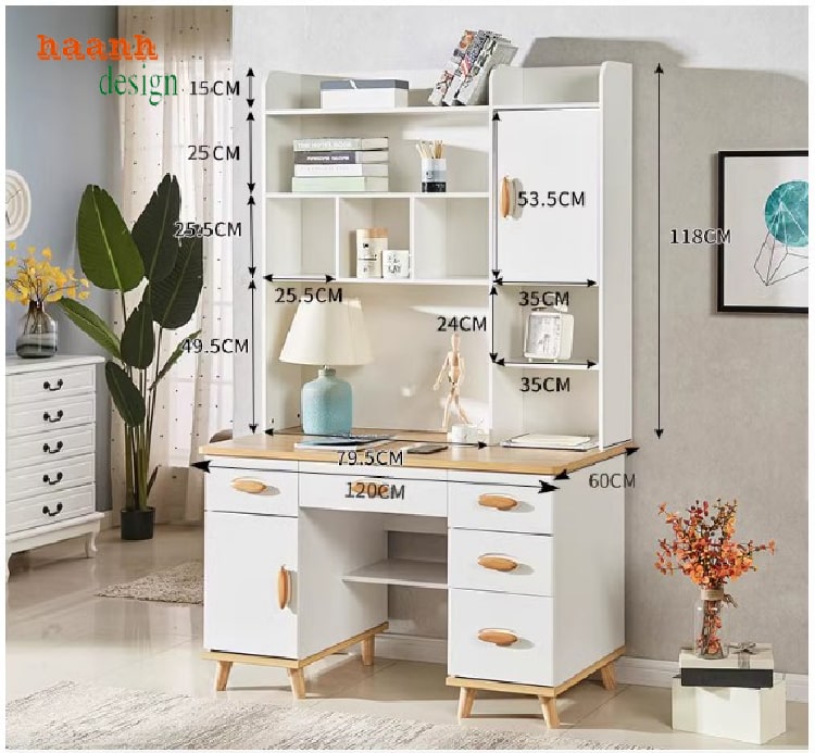 bàn học trẻ em gỗ công nghiệp