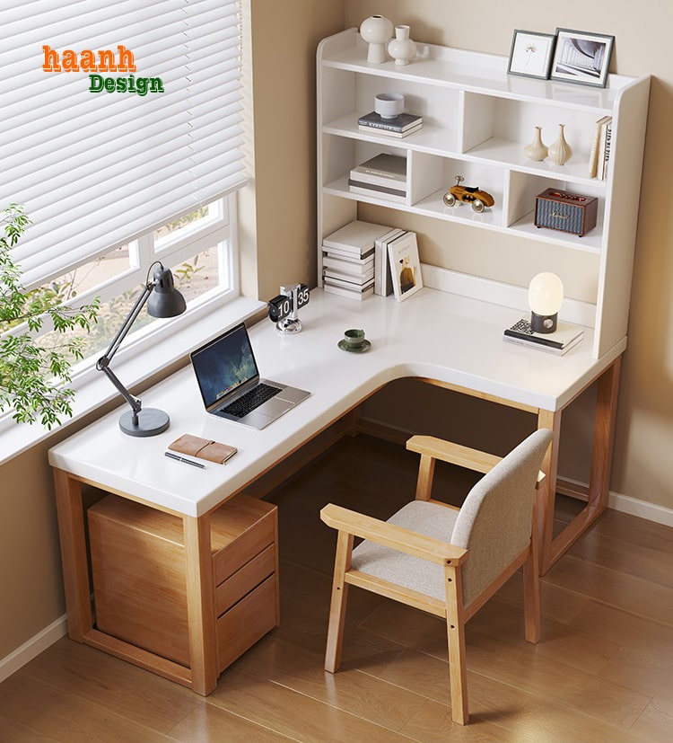 Bàn học tập gỗ sồi