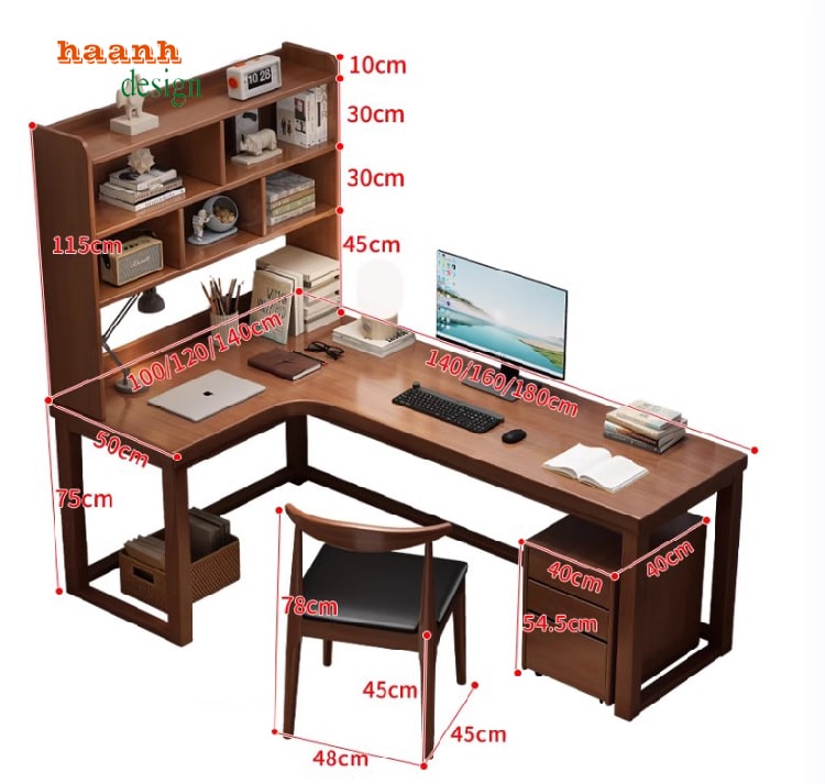 bàn học trẻ em bằng gỗ