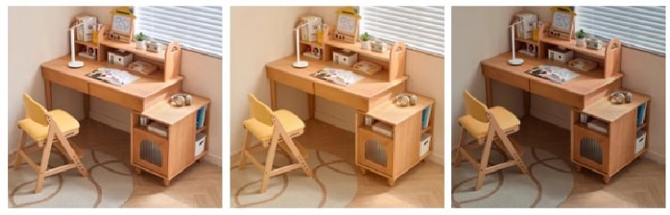 bàn học trẻ em bằng gỗ tự nhiên