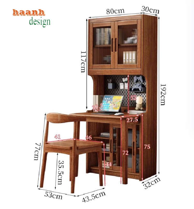 bàn học trẻ em bằng gỗ
