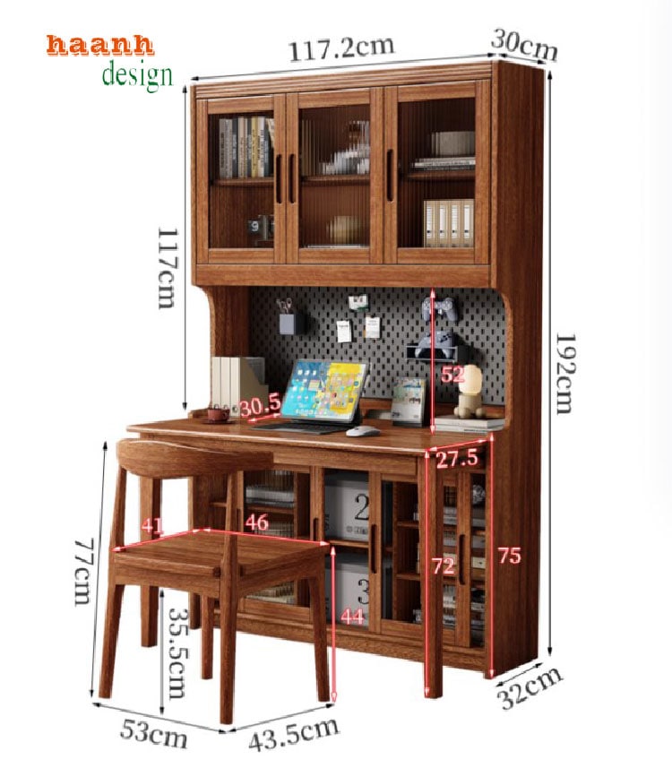 bàn học trẻ em bằng gỗ