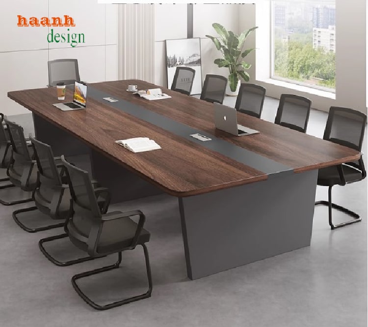 Bàn hội nghị gỗ hiện đại cao cấp – Sang trọng & bền bỉ-PHH 012
