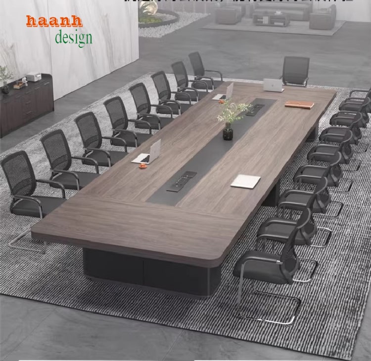 Đổi mới không gian làm việc với bàn họp gỗ văn phòng-PHH 009