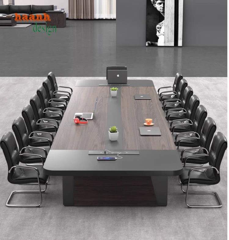 bàn họp gỗ công nghiệp