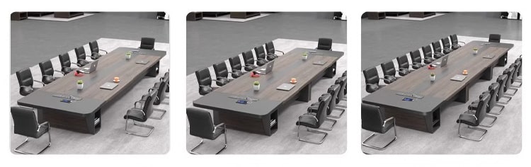 bàn họp gỗ công nghiệp