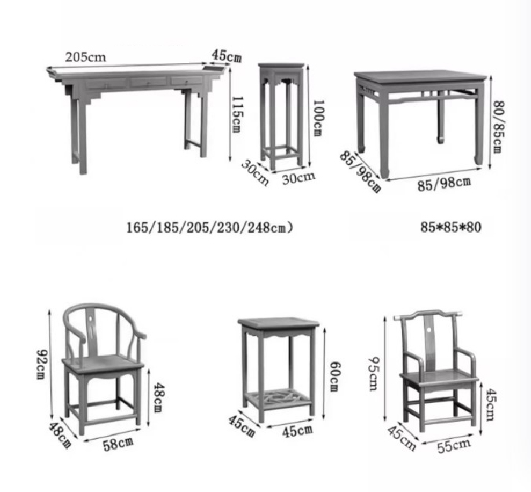 Bàn ghế phòng thờ gỗ tự nhiên