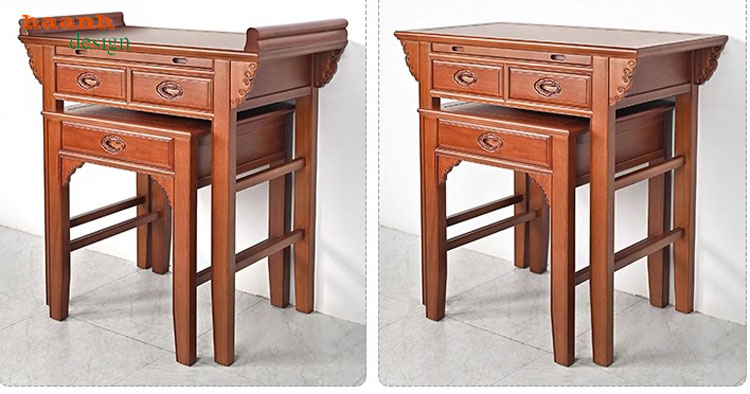 Bàn Thờ Gỗ Gia Tiên