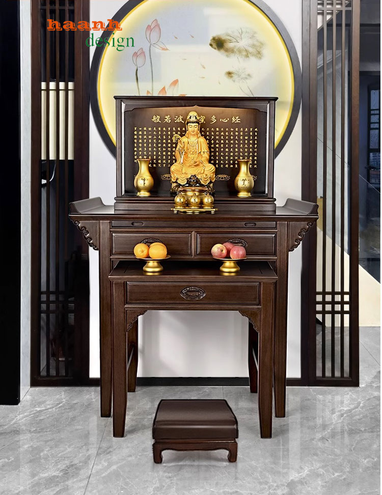 Bàn Thờ Gỗ Gia Tiên