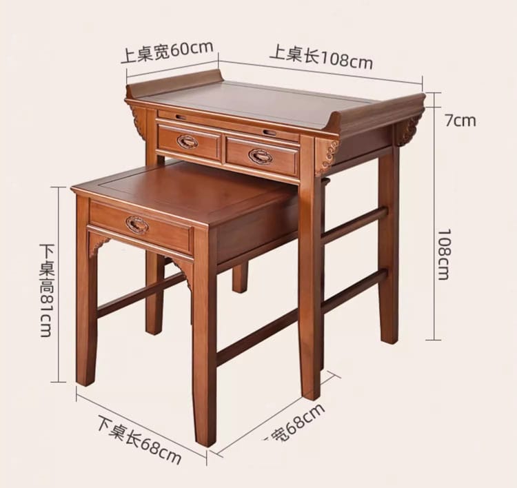 Bàn Thờ Gỗ Gia Tiên