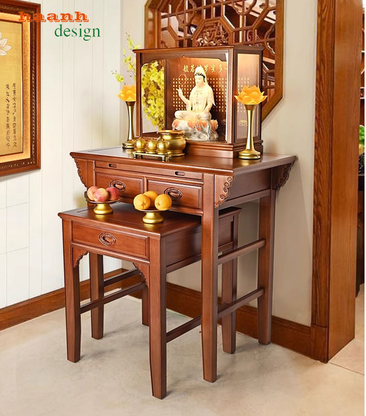 Bàn Thờ Gỗ Gia Tiên