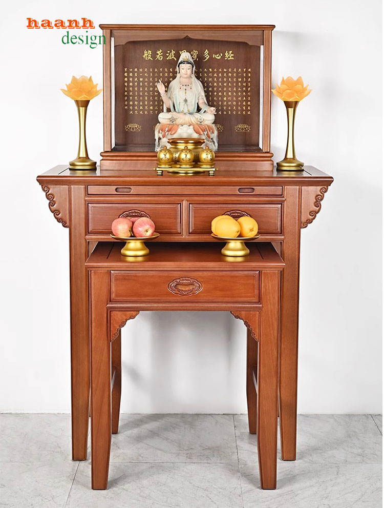 Bàn Thờ Gỗ Gia Tiên