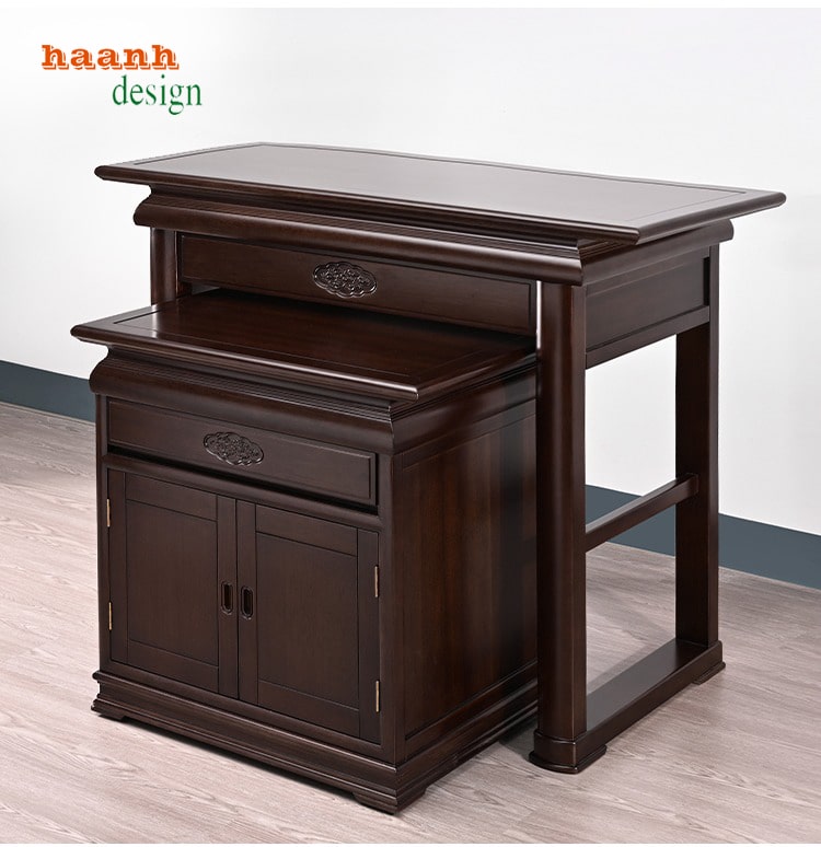 bàn thờ gia tiên 2 tầng