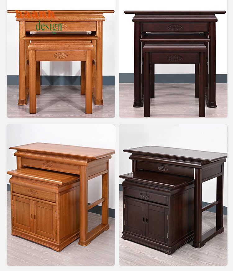 bàn thờ gia tiên 2 tầng