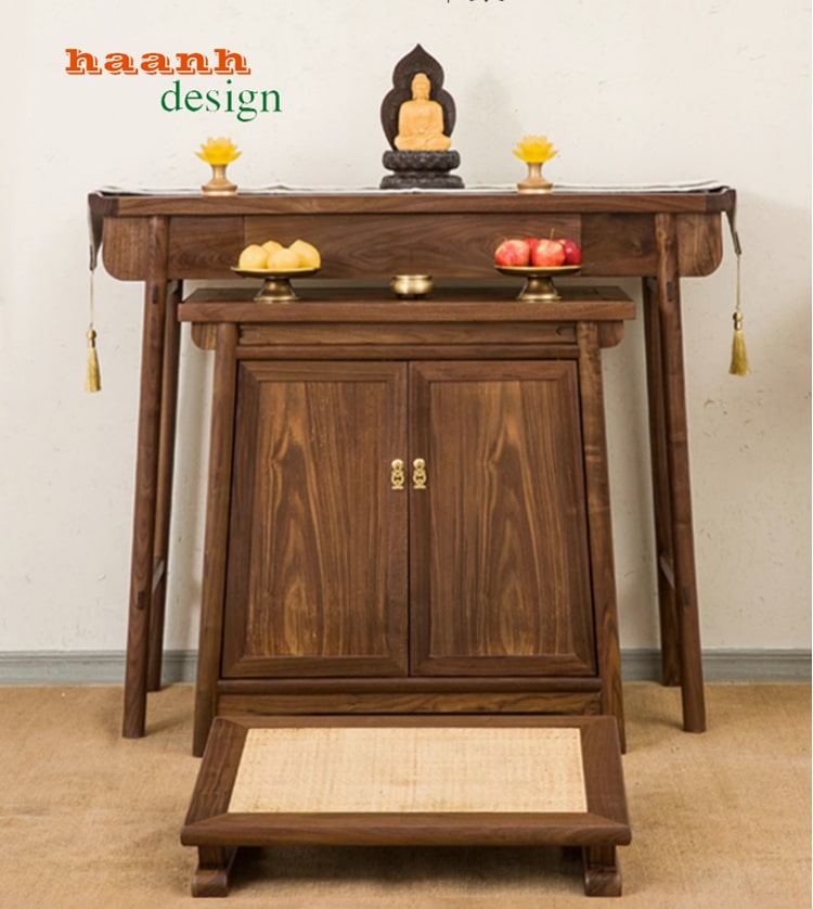 bàn thờ phật gia tiên