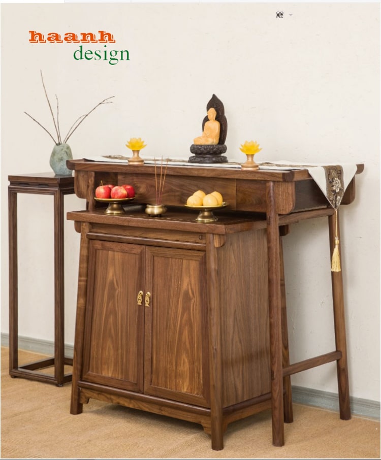 bàn thờ phật gia tiên