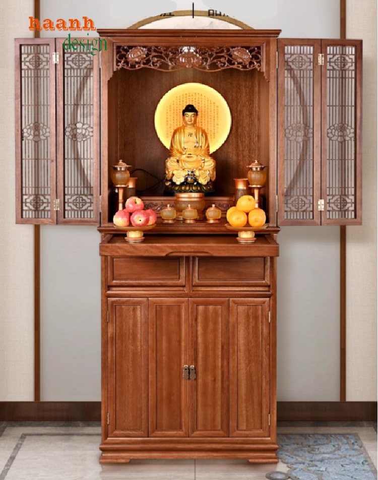 Tủ thờ Phật Gỗ Tự Nhiên
