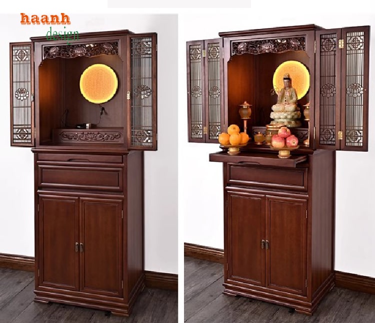 Tủ thờ Phật Gỗ Tự Nhiên