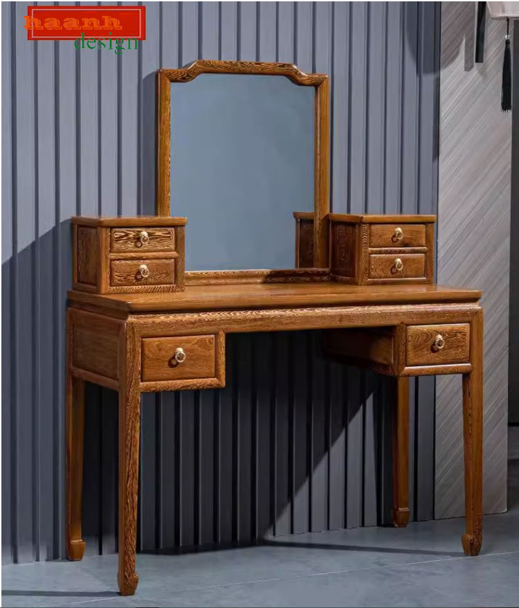 Bàn trang điểm gỗ tự nhiên