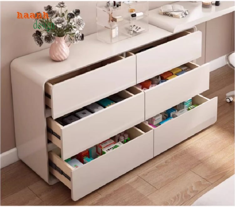 bàn phấn gỗ công nghiệp