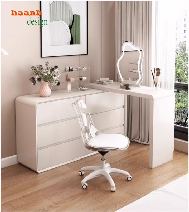 bàn phấn gỗ công nghiệp