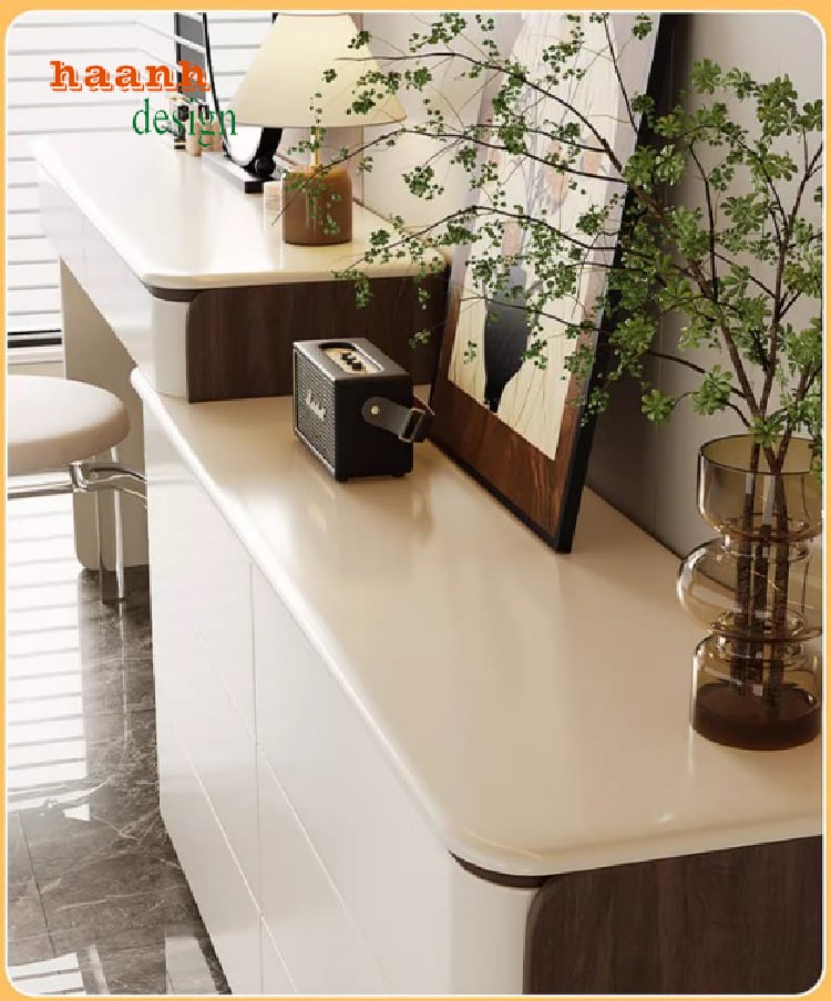 bàn trang điểm gỗ công nghiệp