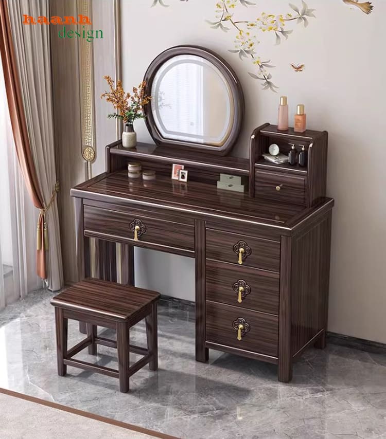 bàn phấn gỗ tự nhiên đẹp cao cấp