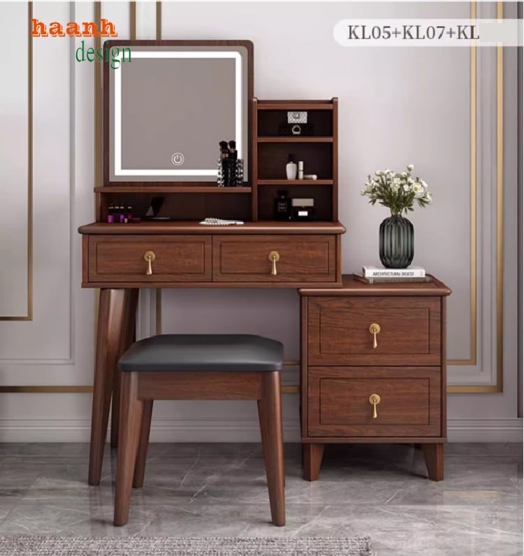 bàn trang điểm hiện đại