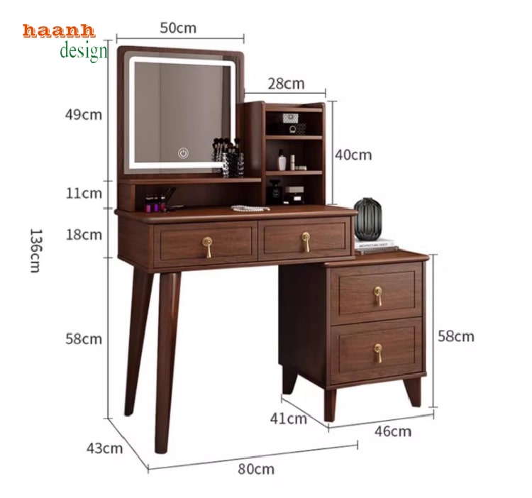 bàn trang điểm cao cấp