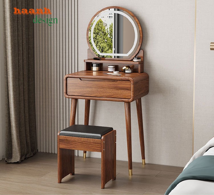 bàn trang điểm gỗ hiện đại