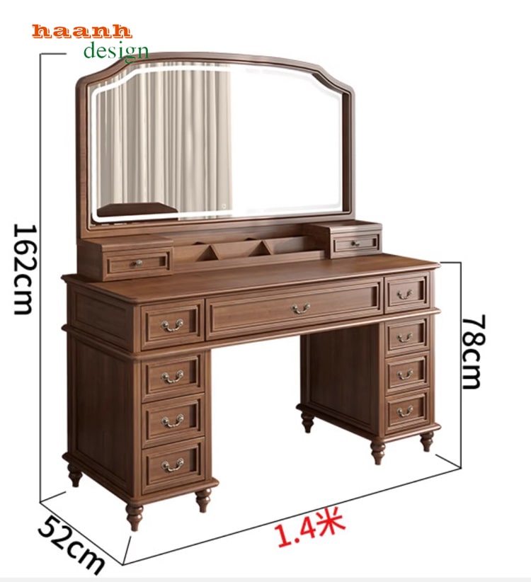 Bàn trang điểm tân cổ điển