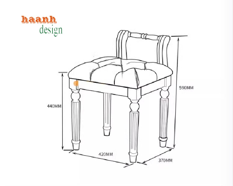 bàn phấn tân cổ điển