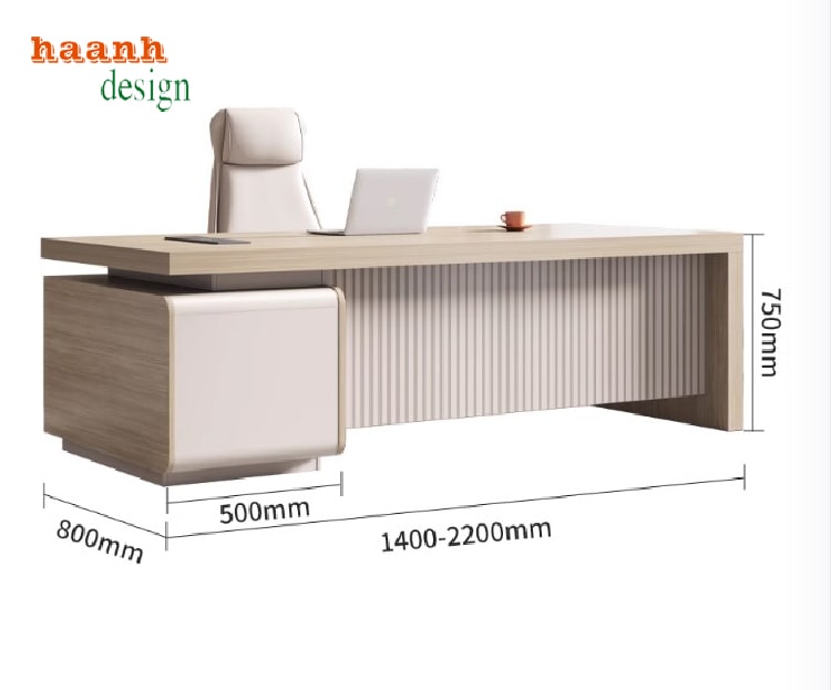 bàn trưởng phòng gỗ công nghiệp
