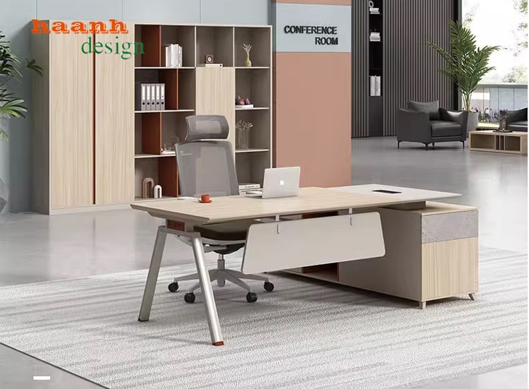 Bàn ghế trưởng phòng gỗ công nghiệp