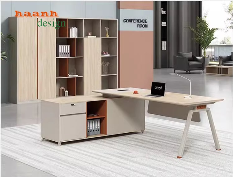 Bàn ghế trưởng phòng gỗ công nghiệp