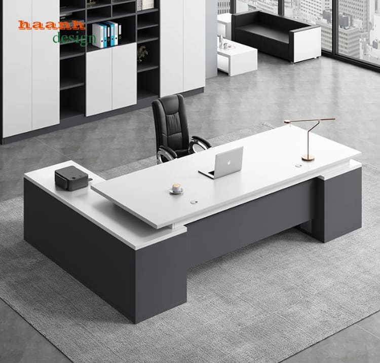 bàn trưởng phòng hiện đại gỗ công nghiệp cao cấp