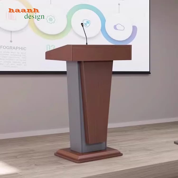 bục phát biểu gỗ hội trường