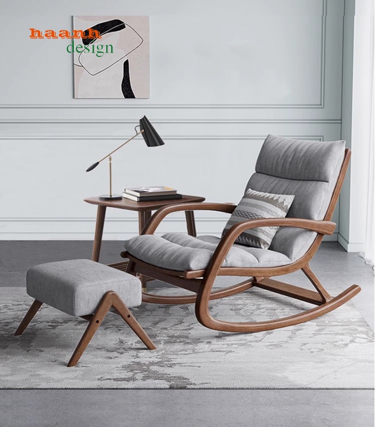 Ghế thư giãn gỗ sồi