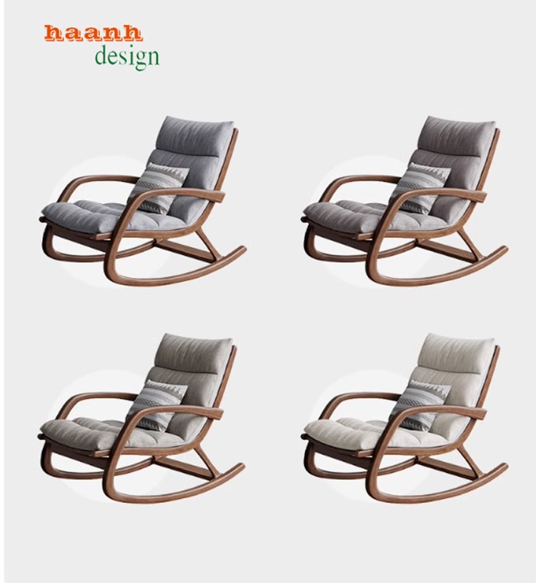 Ghế thư giãn gỗ sồi