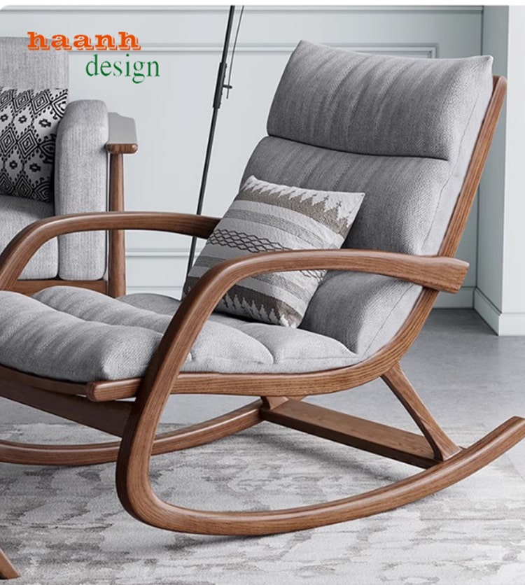 Ghế thư giãn gỗ sồi