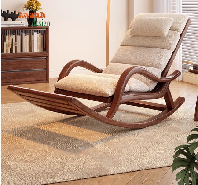 ghế thư giãn gỗ sồi