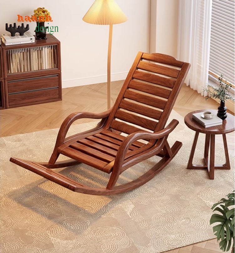 ghế thư giãn gỗ sồi