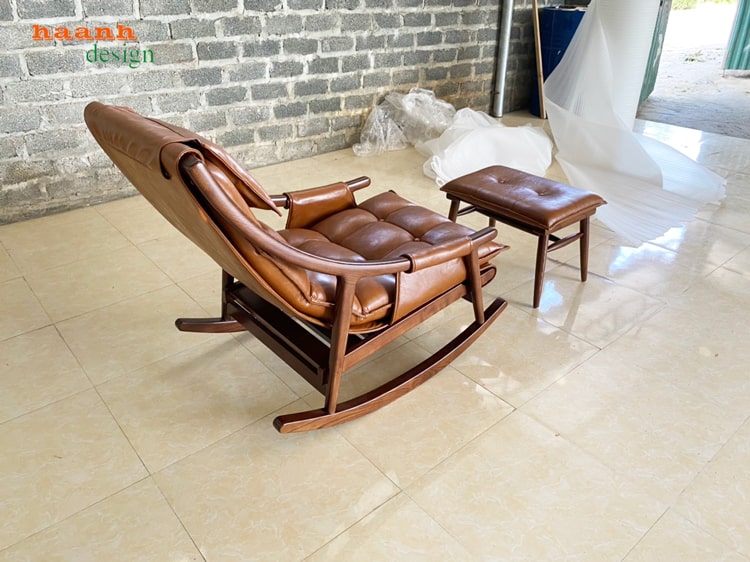 Ghế thư giãn gỗ sồi tự nhiên