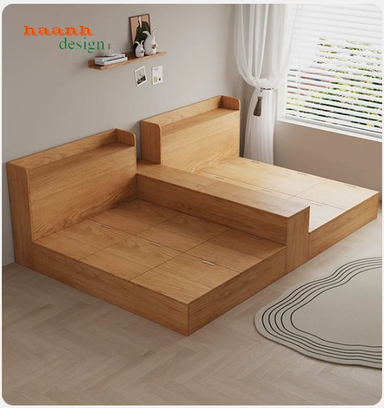 Giường gỗ cho trẻ em
