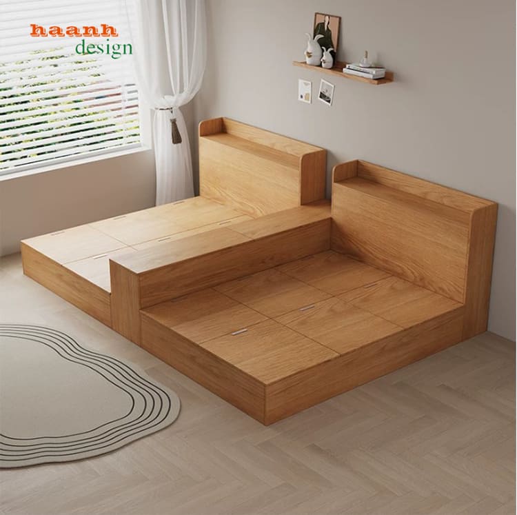 Giường gỗ cho trẻ em