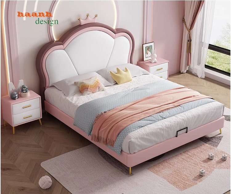 Giường ngủ trẻ em gỗ công nghiệp